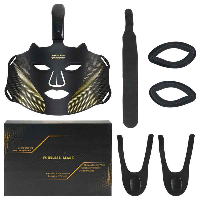 Red Blu-ray Silicone Beauty Apparatus Home Face