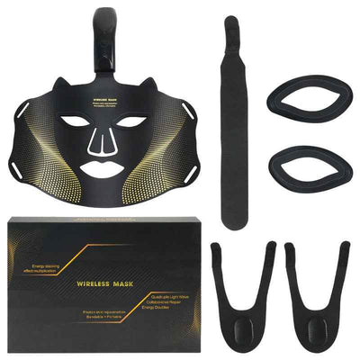 Red Blu-ray Silicone Beauty Apparatus Home Face