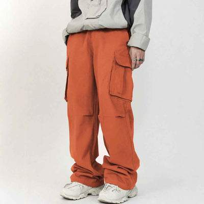 Casual Loose Three-dimensional Pocket Fried Street Overalls