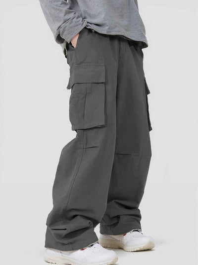 Casual Loose Three-dimensional Pocket Fried Street Overalls