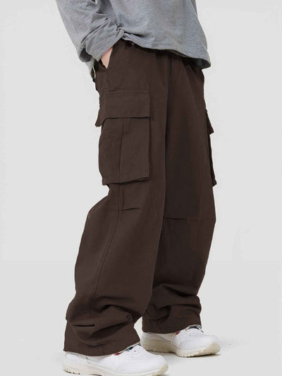 Casual Loose Three-dimensional Pocket Fried Street Overalls