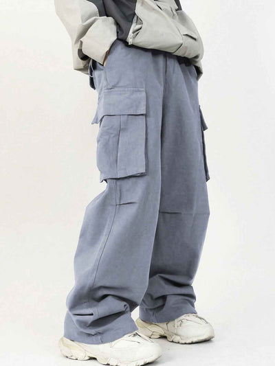 Casual Loose Three-dimensional Pocket Fried Street Overalls