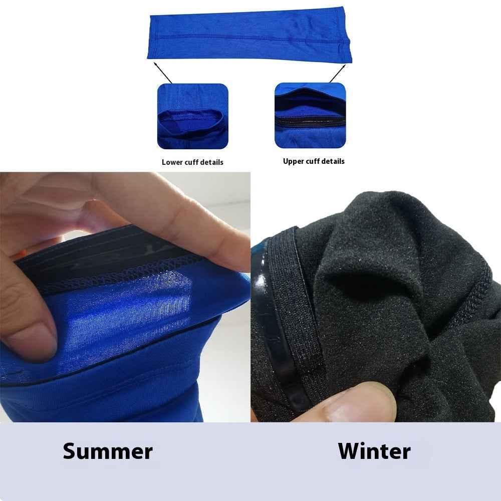 Outdoor Sun Protection Fleece-lined Quick-drying Icy Oversleeves