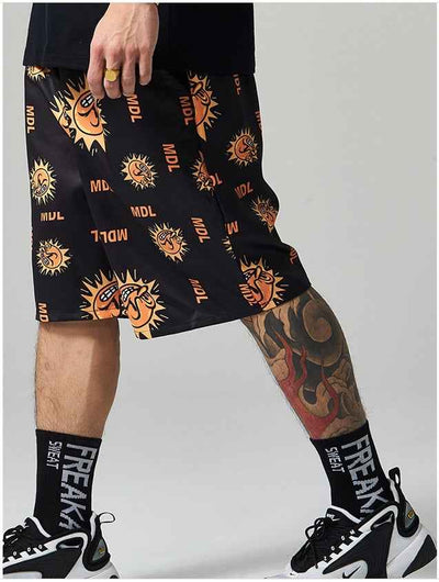 Printed Loose Casual Sports Men'S Beach Pants