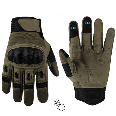 Touch Screen Military Fans Tactical Full Finger Motorbike Gloves