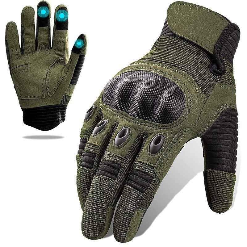 Touch Screen Military Fans Tactical Full Finger Motorbike Gloves