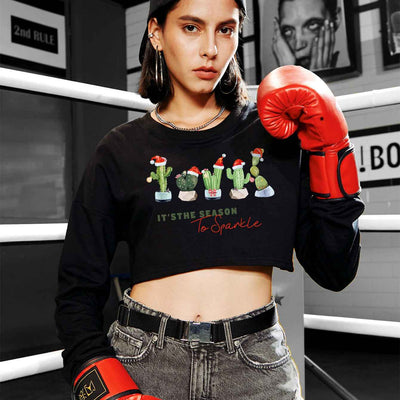 Women's Sweater Christmas Casual Navel Short