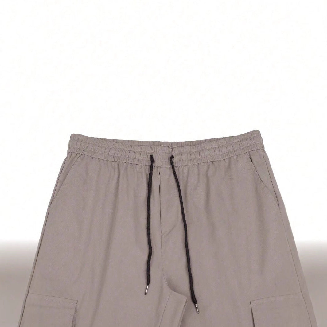 Workwear Casual Pants Drawstring Elastic Waist Track Pants SHOPPORA