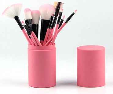 12pcs Makeup Brush Set Blush Eyeshadow Eyelash Highlighter Makeup Brush