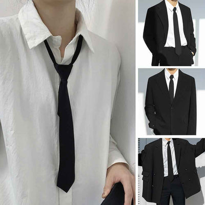 Student Zipper Lazy Safety Tie Men And Women
