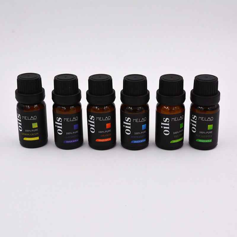 Sweet orange mint eucalyptus essential oil set