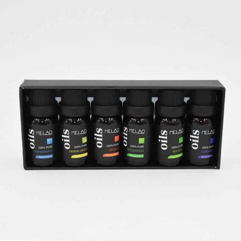 Sweet orange mint eucalyptus essential oil set