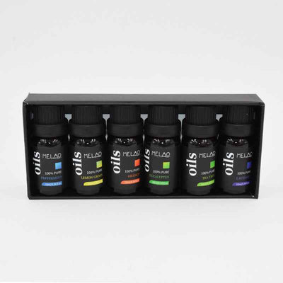 Sweet orange mint eucalyptus essential oil set