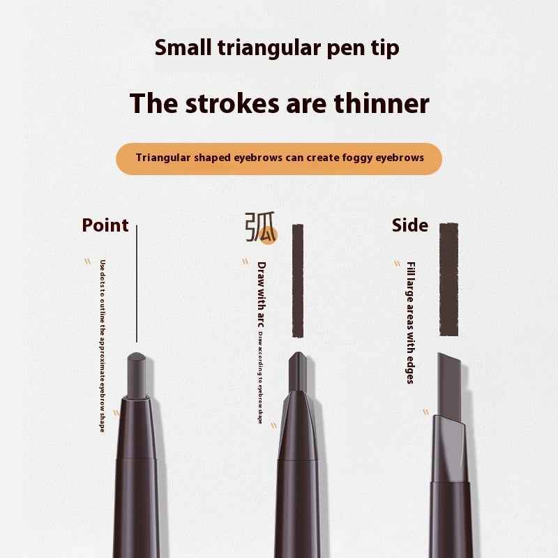 Three-Dimensional Multi-Effect Eyebrow Pencil Double-headed Triangle