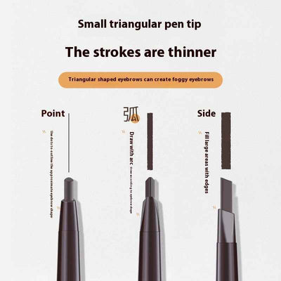 Three-Dimensional Multi-Effect Eyebrow Pencil Double-headed Triangle