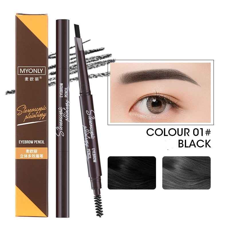 Three-Dimensional Multi-Effect Eyebrow Pencil Double-headed Triangle