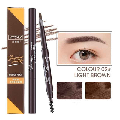 Three-Dimensional Multi-Effect Eyebrow Pencil Double-headed Triangle