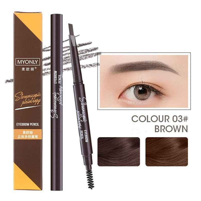 Three-Dimensional Multi-Effect Eyebrow Pencil Double-headed Triangle