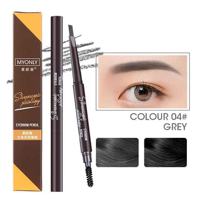 Three-Dimensional Multi-Effect Eyebrow Pencil Double-headed Triangle