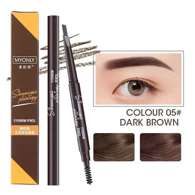 Three-Dimensional Multi-Effect Eyebrow Pencil Double-headed Triangle