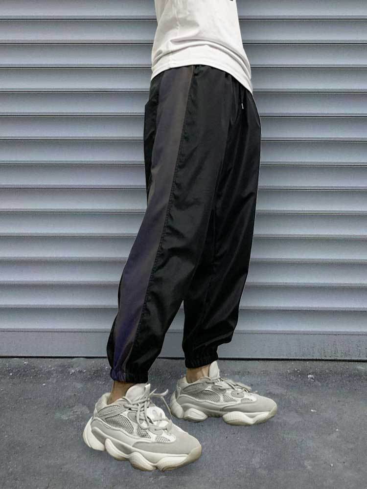 Colorful Luminous Reflective Couple Camouflage Sweatpants SHOPPORA