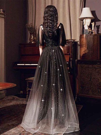 Black Annual French Dinner Dresses