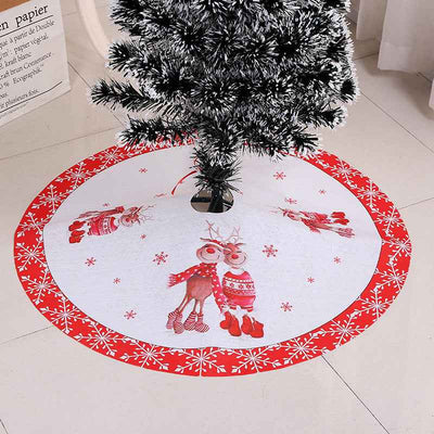 Christmas tree skirt Christmas tree decorations Christmas gifts Christmas scene matching