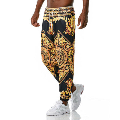 Printed jogging pants casual pants SHOPPORA