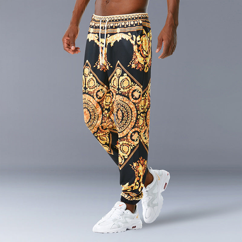 Printed jogging pants casual pants SHOPPORA