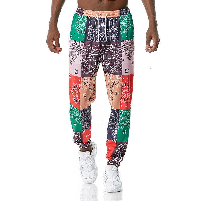 Printed jogging pants casual pants SHOPPORA