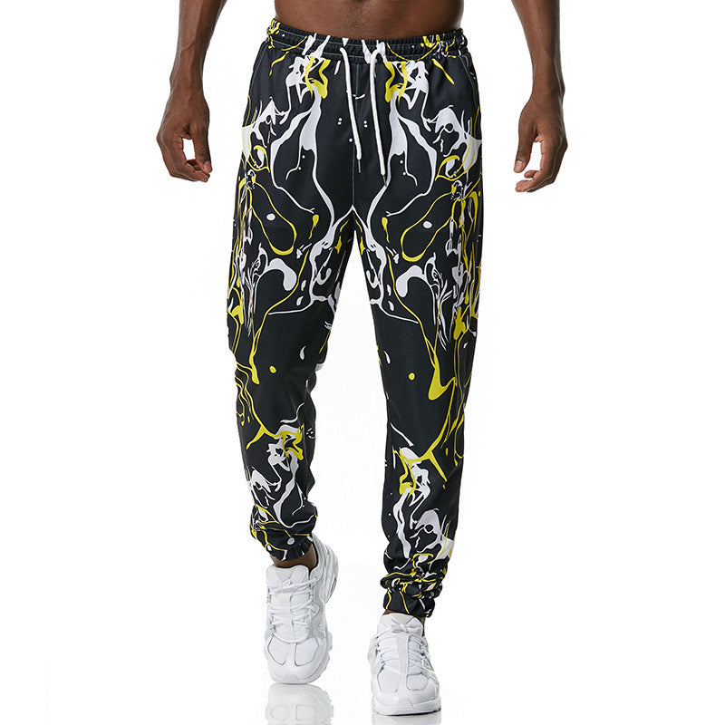 Printed jogging pants casual pants SHOPPORA