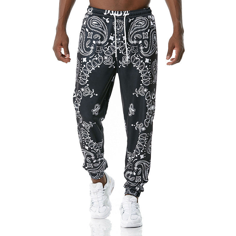 Printed jogging pants casual pants SHOPPORA