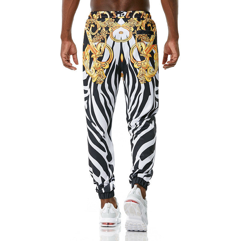 Printed jogging pants casual pants SHOPPORA