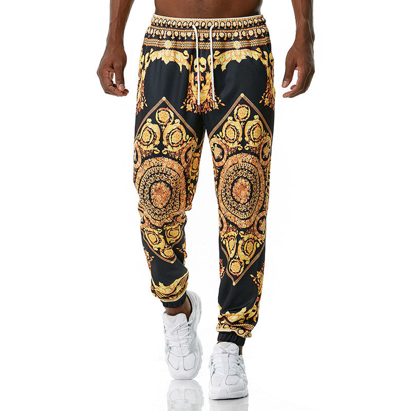 Printed jogging pants casual pants SHOPPORA