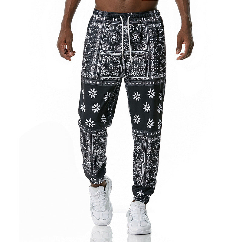 Printed jogging pants casual pants SHOPPORA