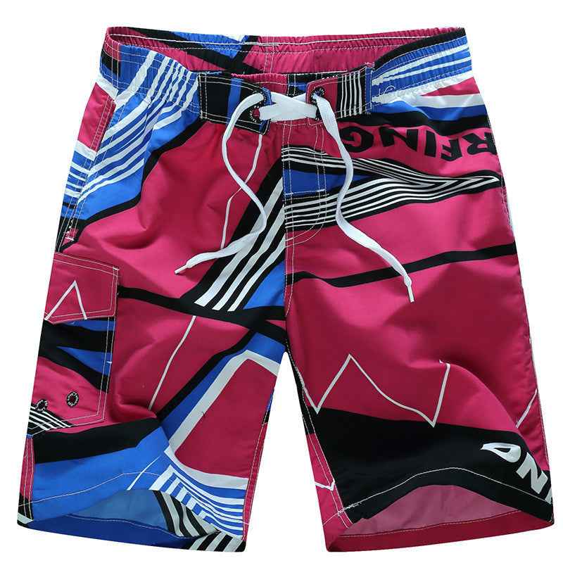 Personalized Printed Beach Pants Men's Loose Casual Pants