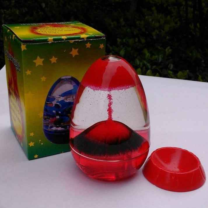 Movement Liquid Hourglass Creative Volcano Oil Sandglass Home Decor Craft Glass Ornaments Sand Timer Christmas Valentine Gifts
