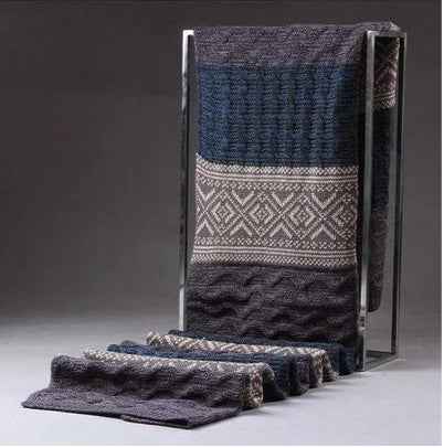New Warm Men's Knitted Long Scarf