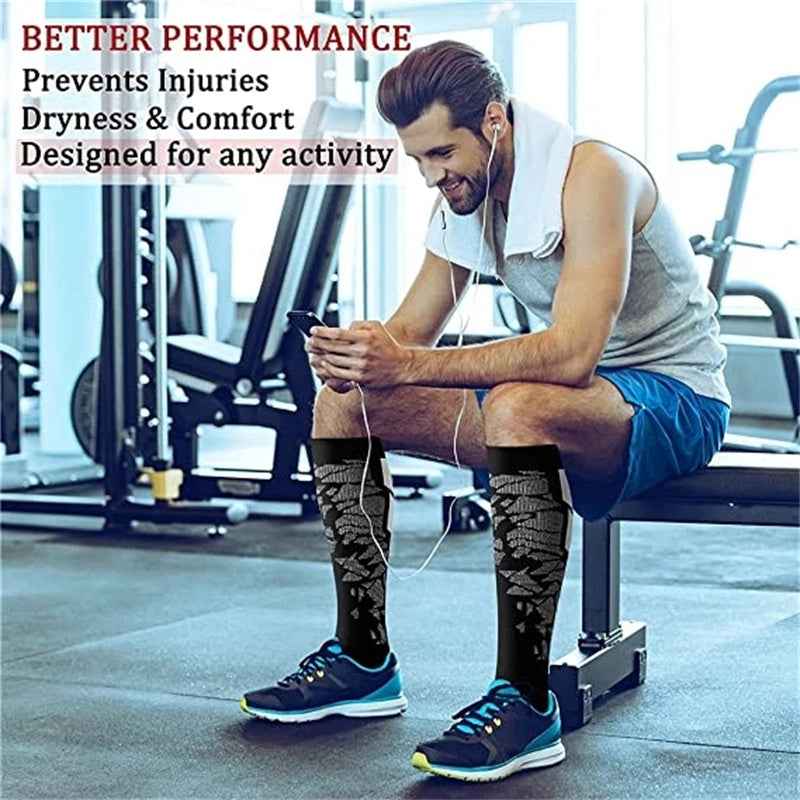 New Compression  Graduation Cross Training Running Retraining Socks