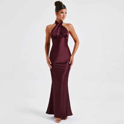 Summer Fashion Elegant Backless Sleeveless Dress