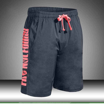 Quick-drying sports five-point pants running fitness pants