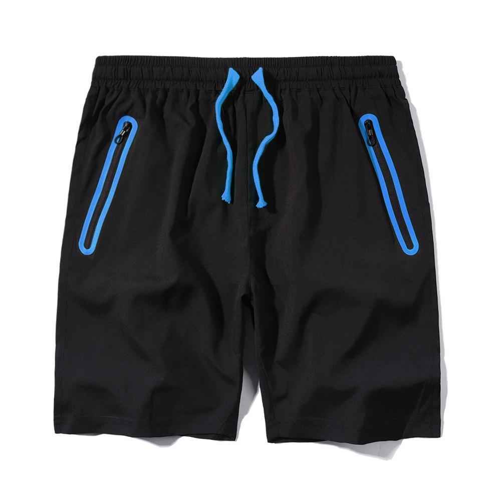 Quick-drying sports five-point pants running fitness pants