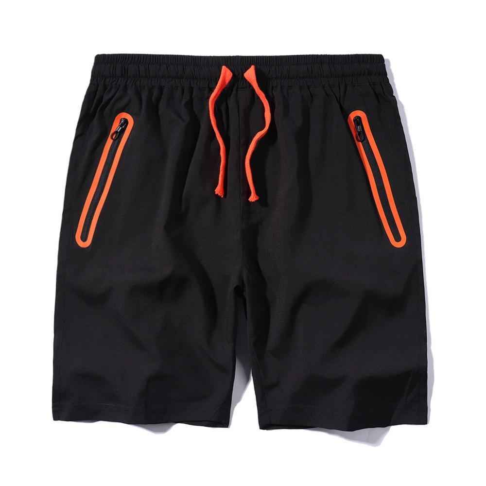 Quick-drying sports five-point pants running fitness pants