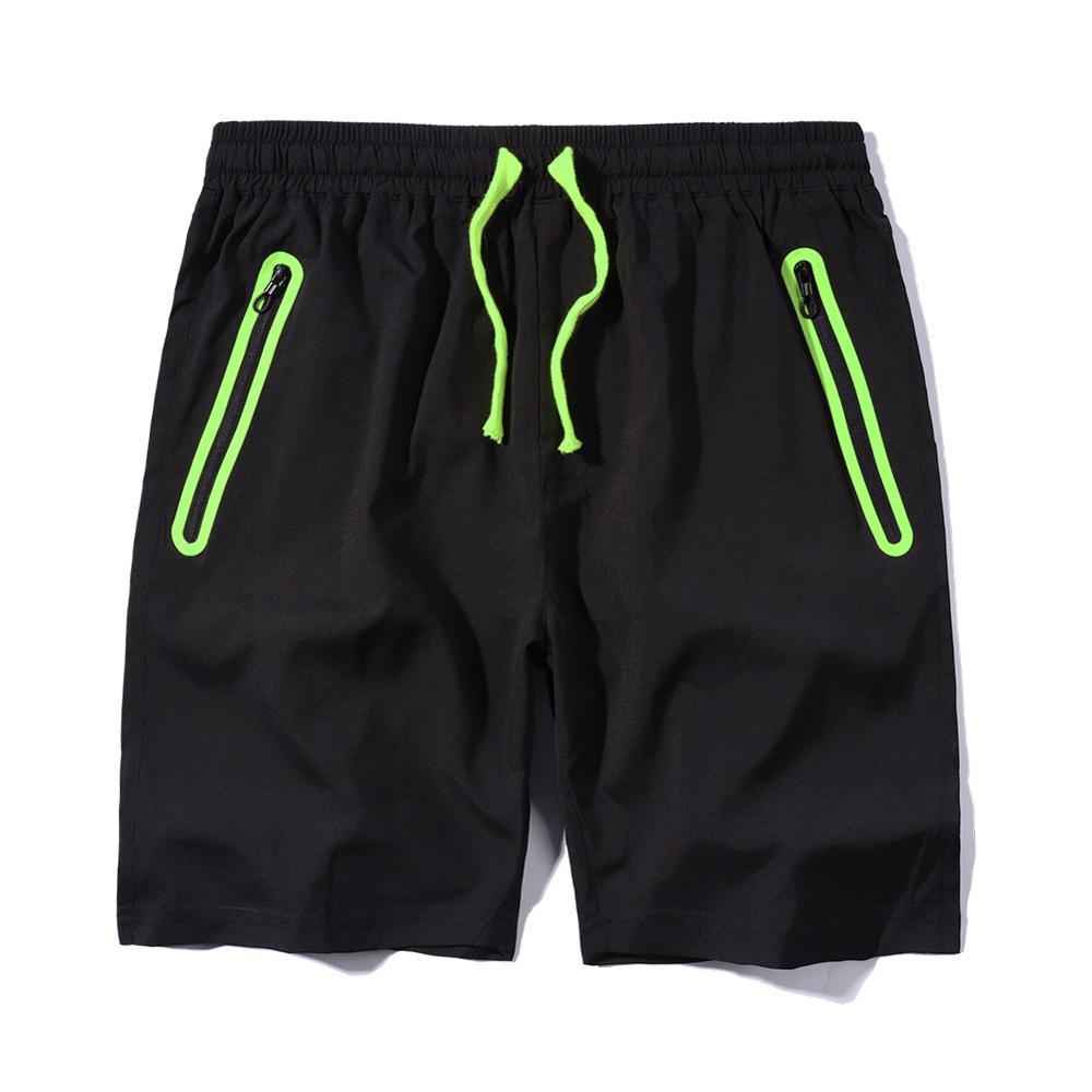 Quick-drying sports five-point pants running fitness pants