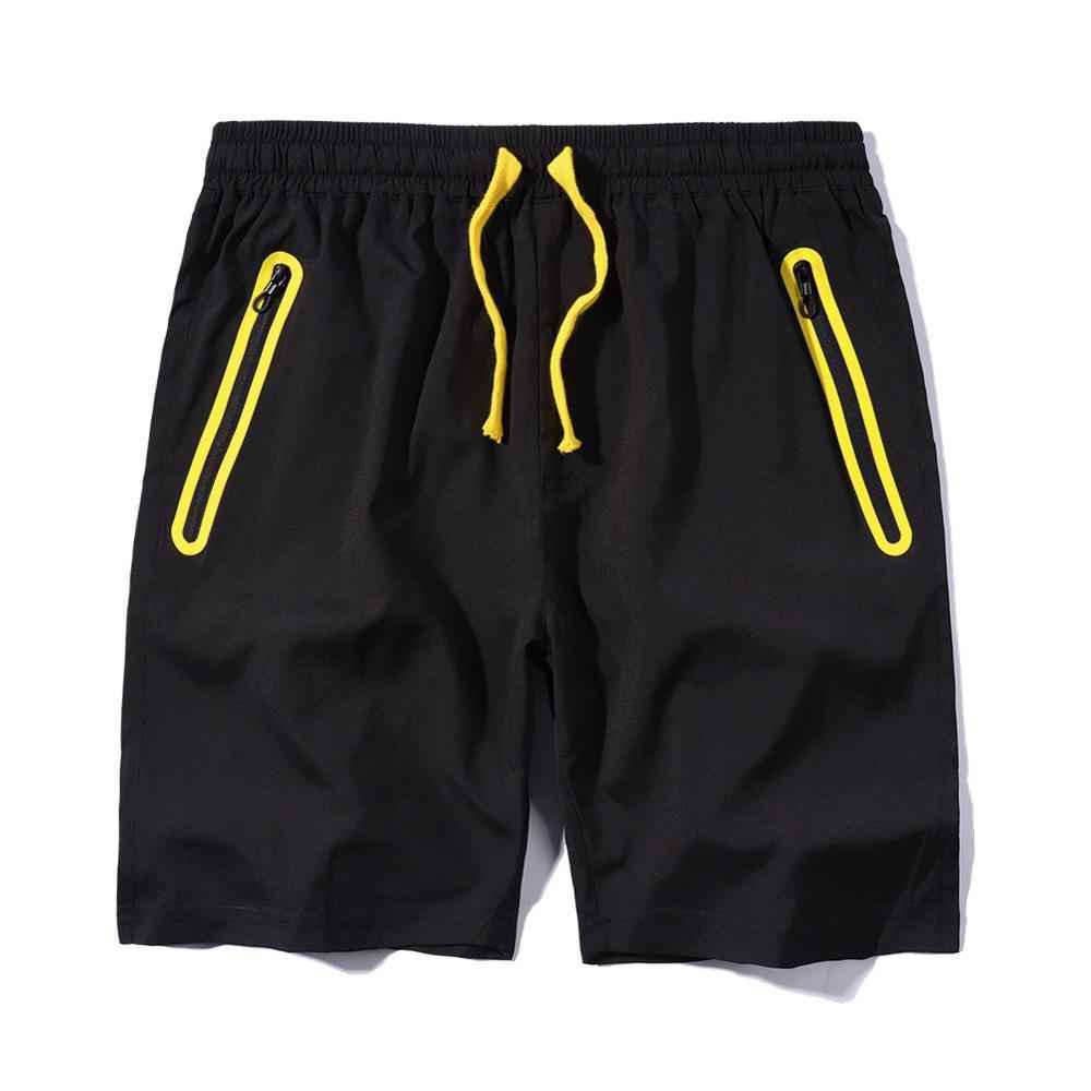 Quick-drying sports five-point pants running fitness pants