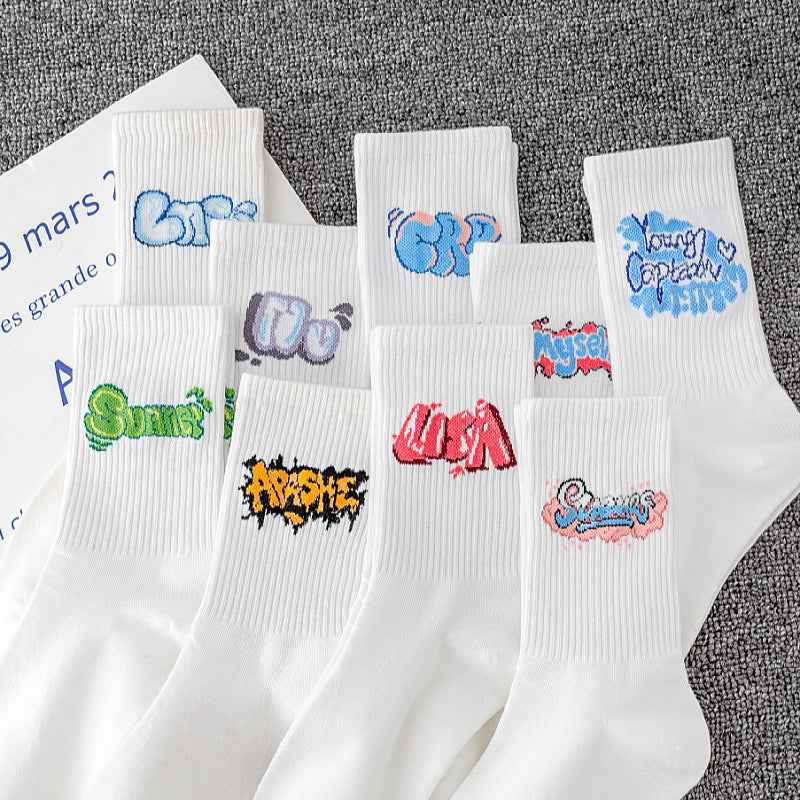 Cotton Fall Winter Men Basketball Long Socks