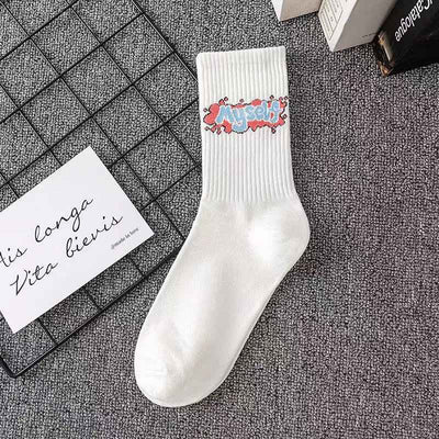 Cotton Fall Winter Men Basketball Long Socks