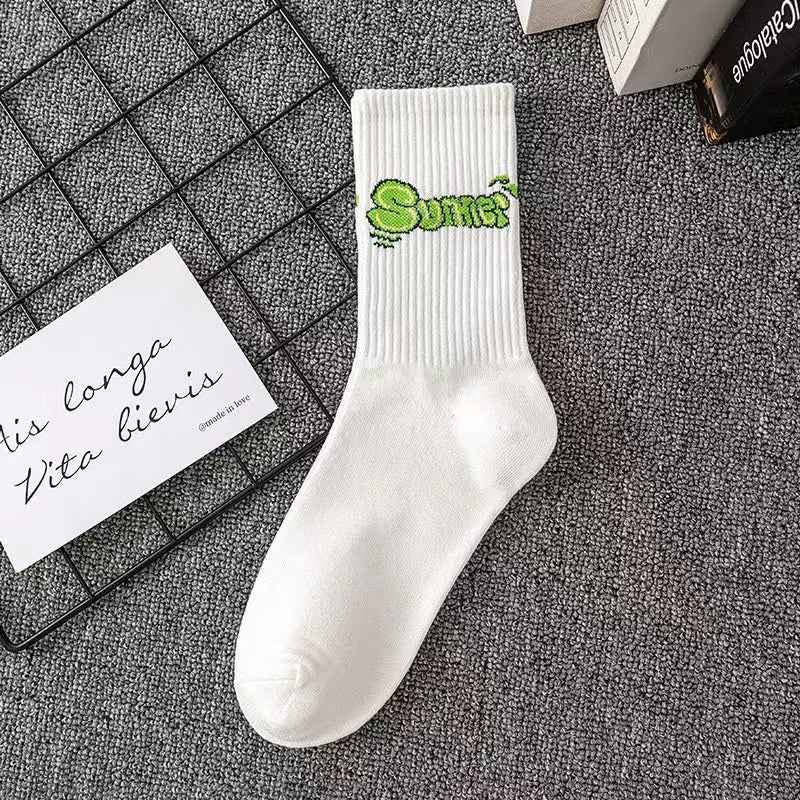 Cotton Fall Winter Men Basketball Long Socks