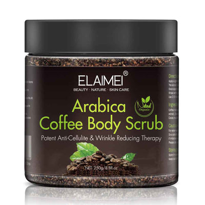 Coffee scrub exfoliating body scrub