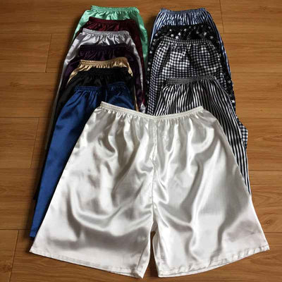 Artificial Silk Beach Pants Ice Silk Home Pants